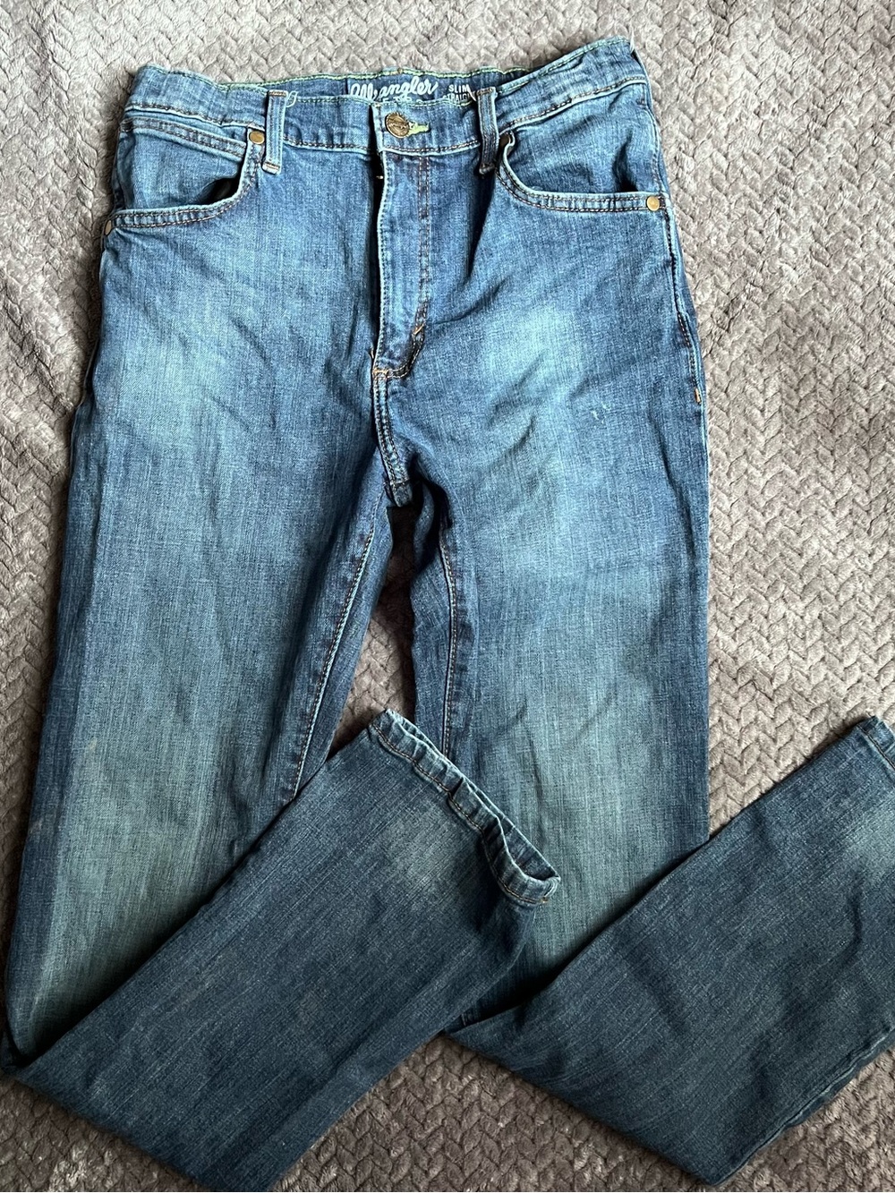 Wrangler Kids Blue Slim Jeans